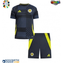 Otroški Nogometni dresi Škotska Domači EP 2024 Kratek Rokav (+ Kratke hlače)